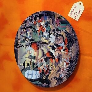 Disney Santa's Workshop 1993 Christmas Plate Vintage
